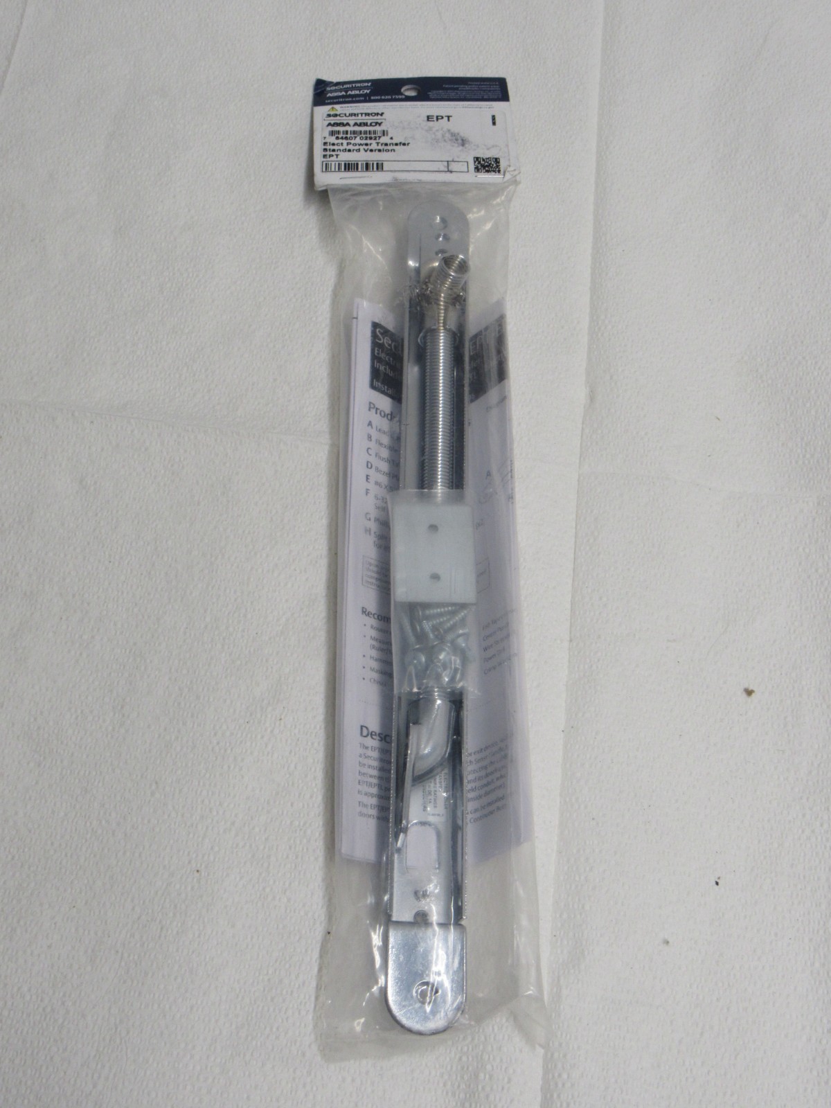 Secruiton Assa Abloy EPT: Electric Power Transfer Standard Version Silver