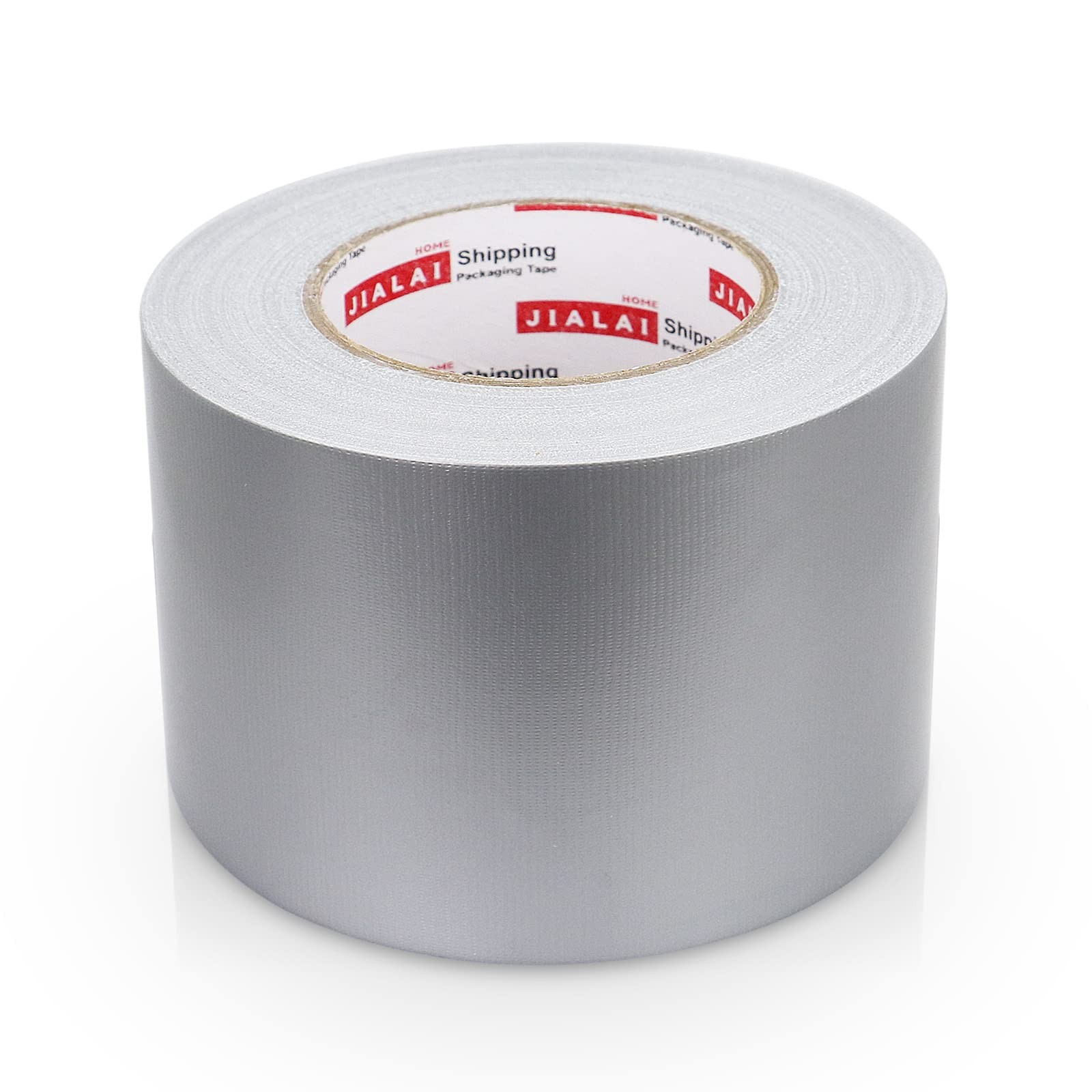 JIALAI HOME 4 Inch Silver Duct Tape, Industrial 4 Inches x 55 Yards,