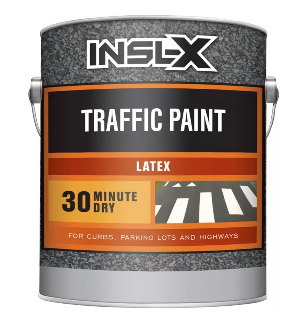 NEW Insl-X WHITE Traffic Zone Marking Paint 1 gal