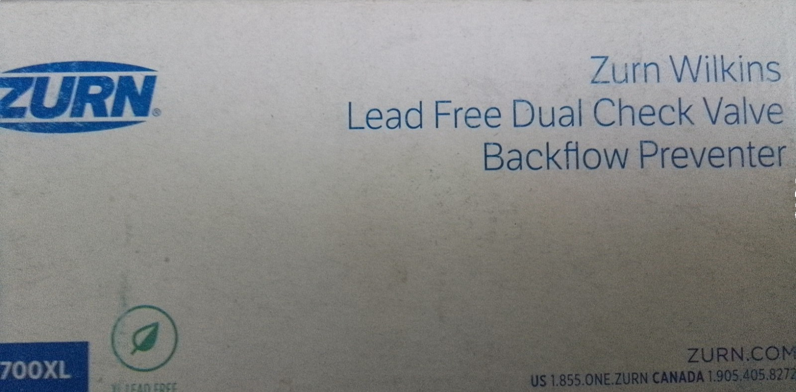 Zurn / Wilkins, 1UFMX34F-700XL Lead Free Dual Check Valve Backflow Preventer