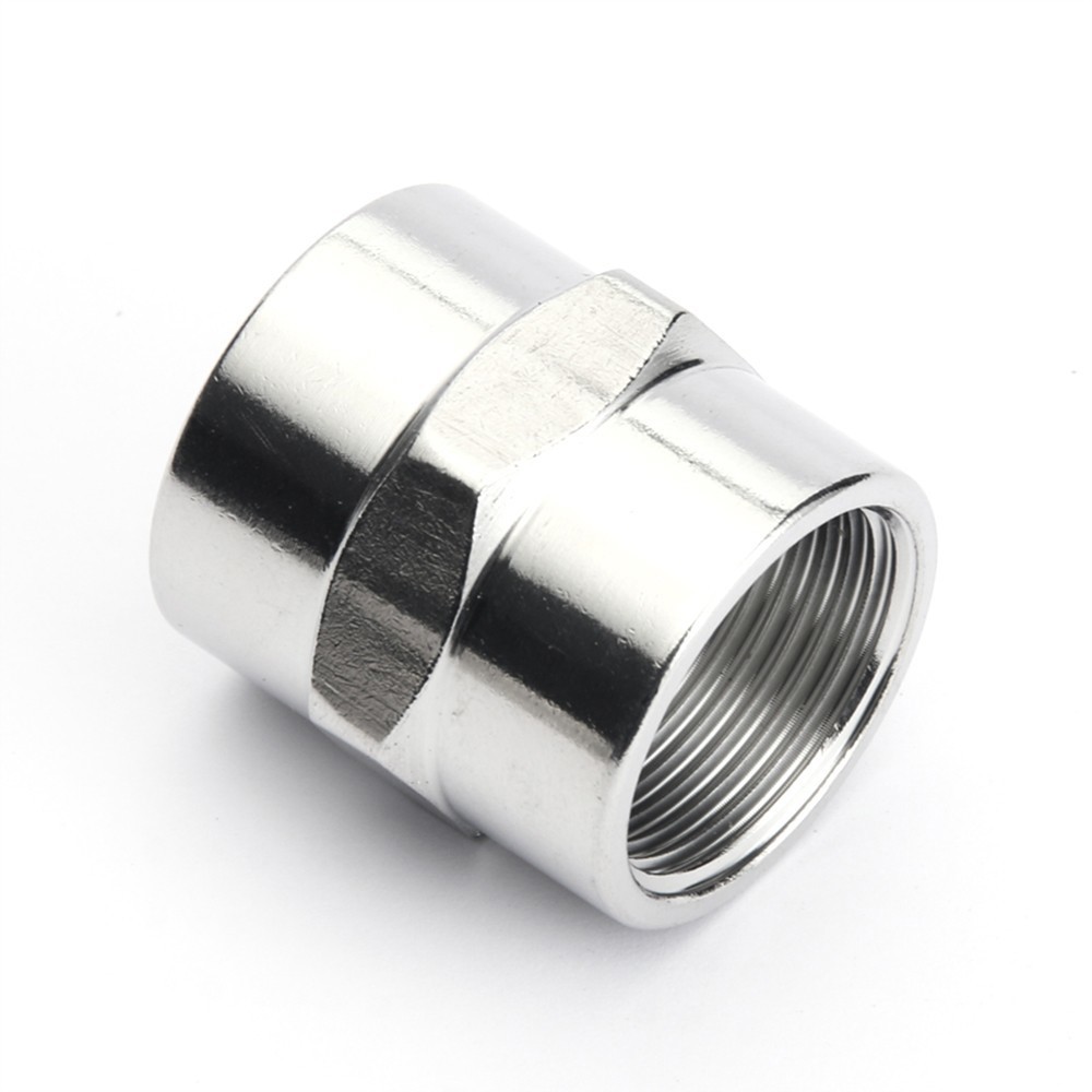 201 Stainless Steel Coupling Female Pipe Fitting Reducing Muff Coupler Connector