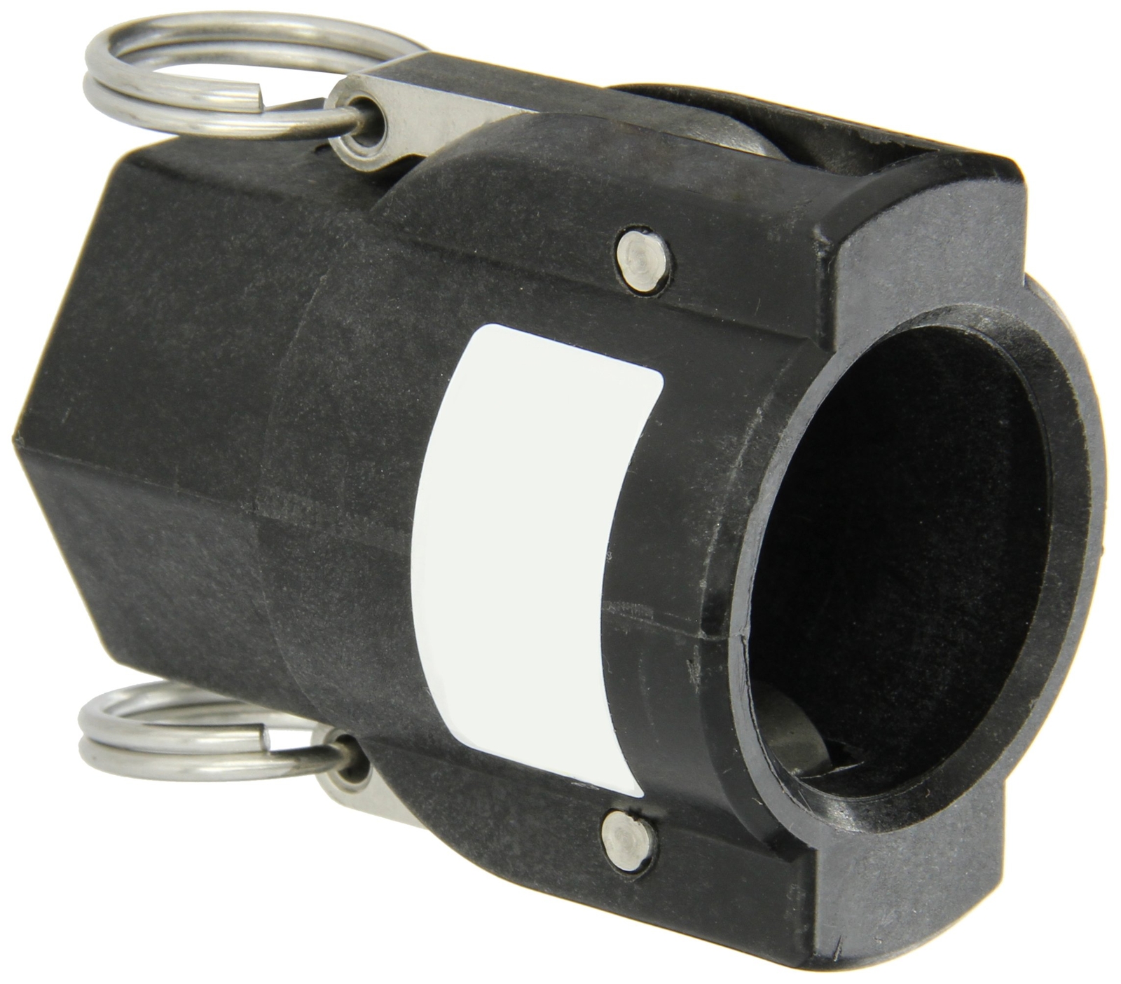 Banjo 100D Polypropylene Cam & Groove Fitting, 1″ Female Coupler x NPT Female