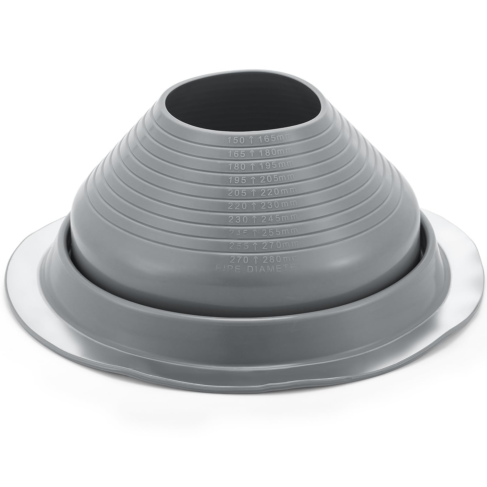 Nuanchu 1 Pcs #8 Pipe Od 7″-13″ Flexible Roof Jack Pipe Boot Flashing Vent High