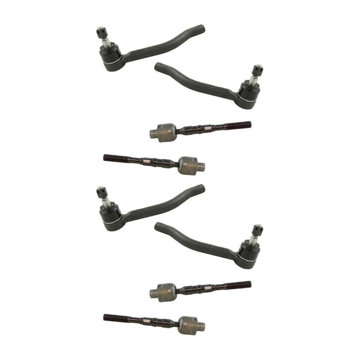 8Pcs Tie Rod End Kit Right Front Inner Left Outer Nissan Pathfinder 2013-2019