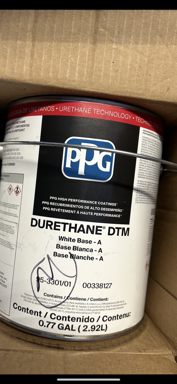 PPG Pitthane Ultra Durethane DTM 1/43 Part A