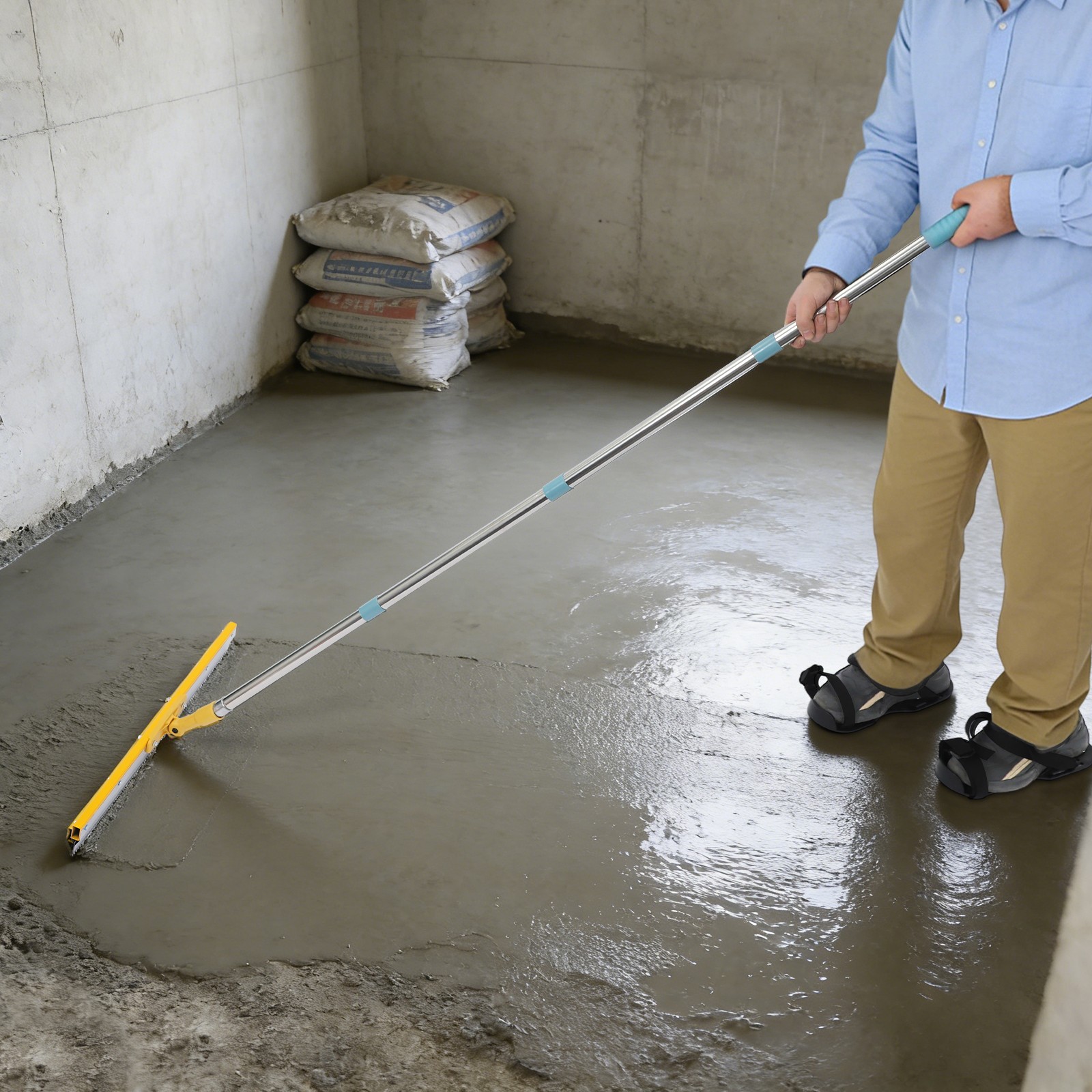 Self Leveling Epoxy Floor Kit Floor Epoxy Kit Self-Levelling Cement Tool Kit