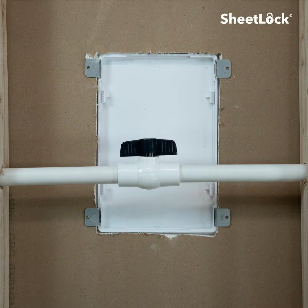 Access Panel Door Wall Ceiling 6×9 Inch Plastic Removable Paintable White Frame