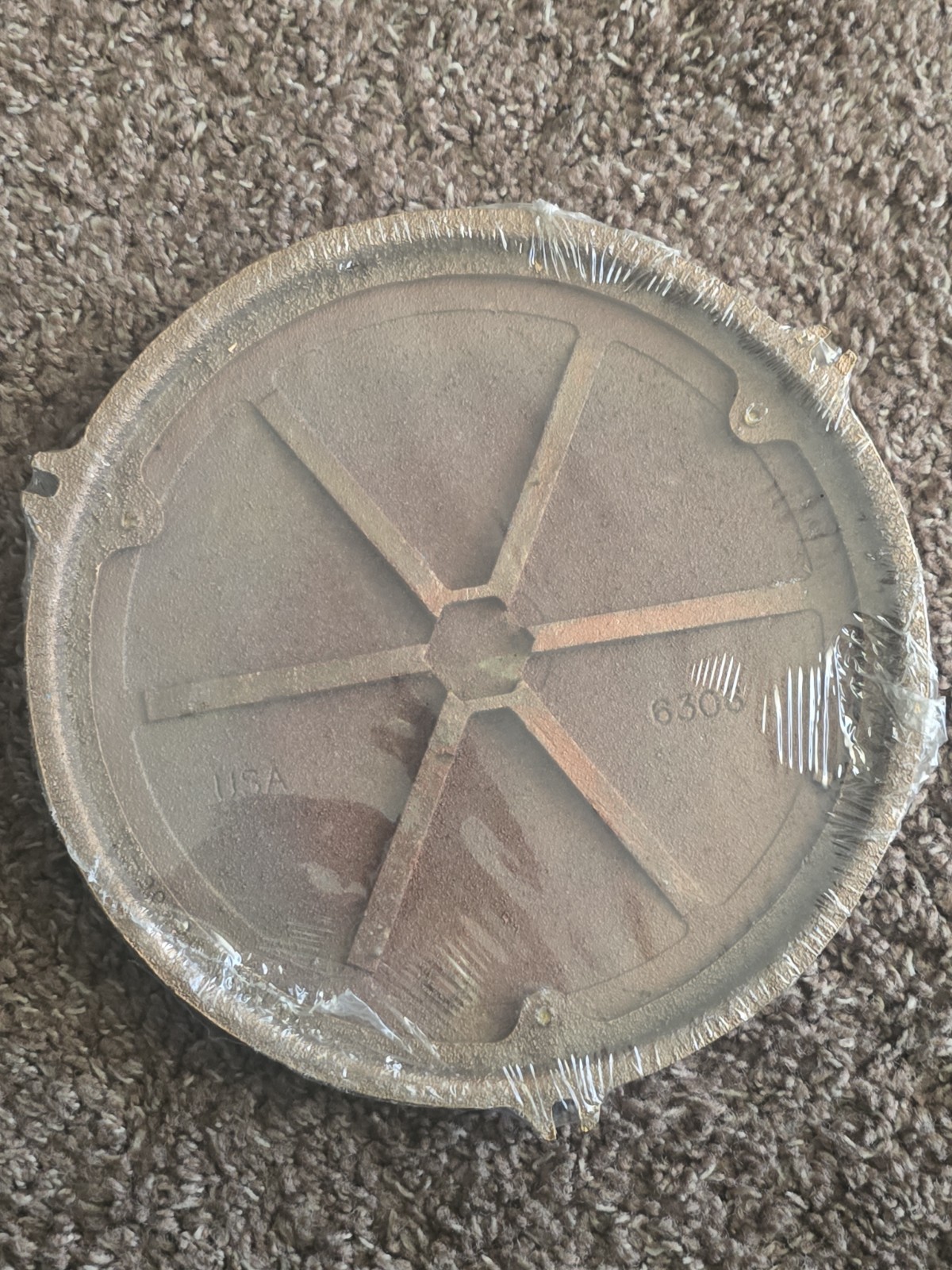 JAY R. SMITH MFG. CO Floor Cleanout: 9 1/2 in Overall Dia, 3/4 in Overall Ht, Ni