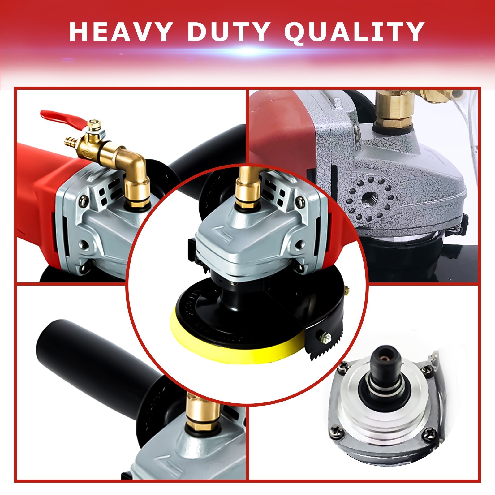 4″ Variable Speed Electric Wet Stone Polisher for Granite Marble Concrete