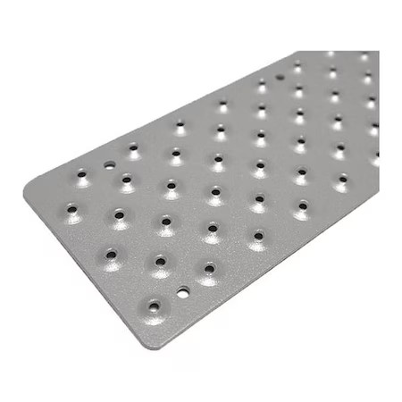 Handi Treads Nst103748gy0 Stair Tread Cover Aluminum Gray, 48 In W X 3/32 In