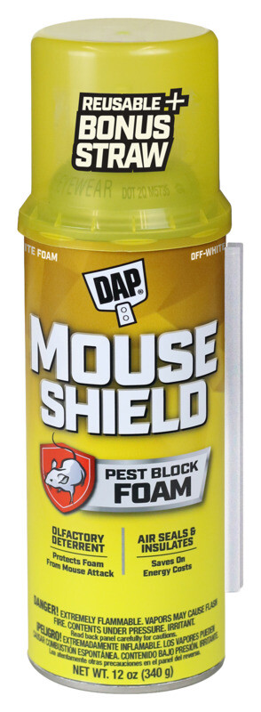 NEW TOUCH ‘N FOAM “MOUSE SHIELD” EXPANDING FOAM SPRAY SEALANT BLOCKER 8043283