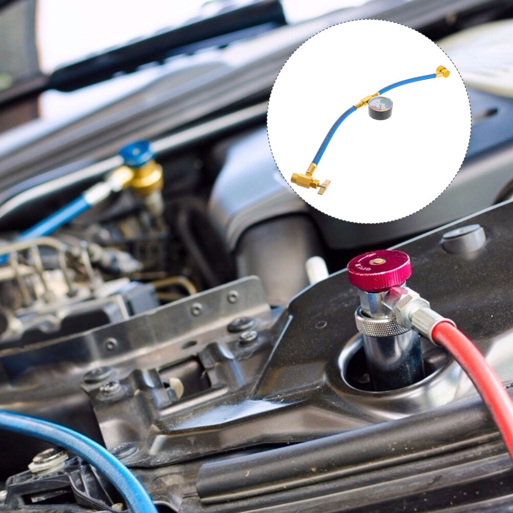 Car Air Conditioning Refrigerant DIY Recharge Hose Automotive AC Refrigerant
