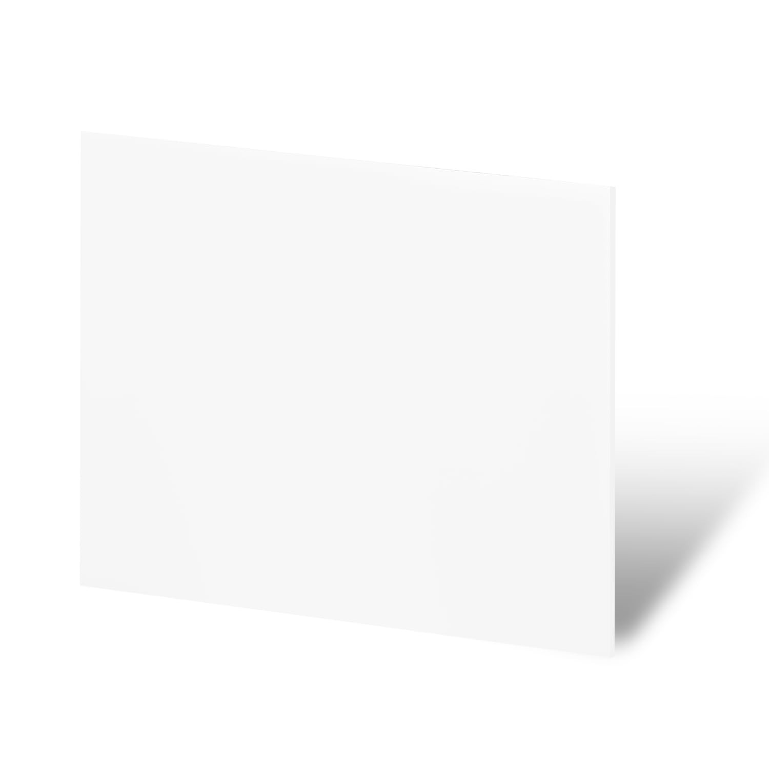 Hdpe Sheet 1/8 Inch Thick, 6″ x 8″ High Density Polyethylene Board, Thick Pla…