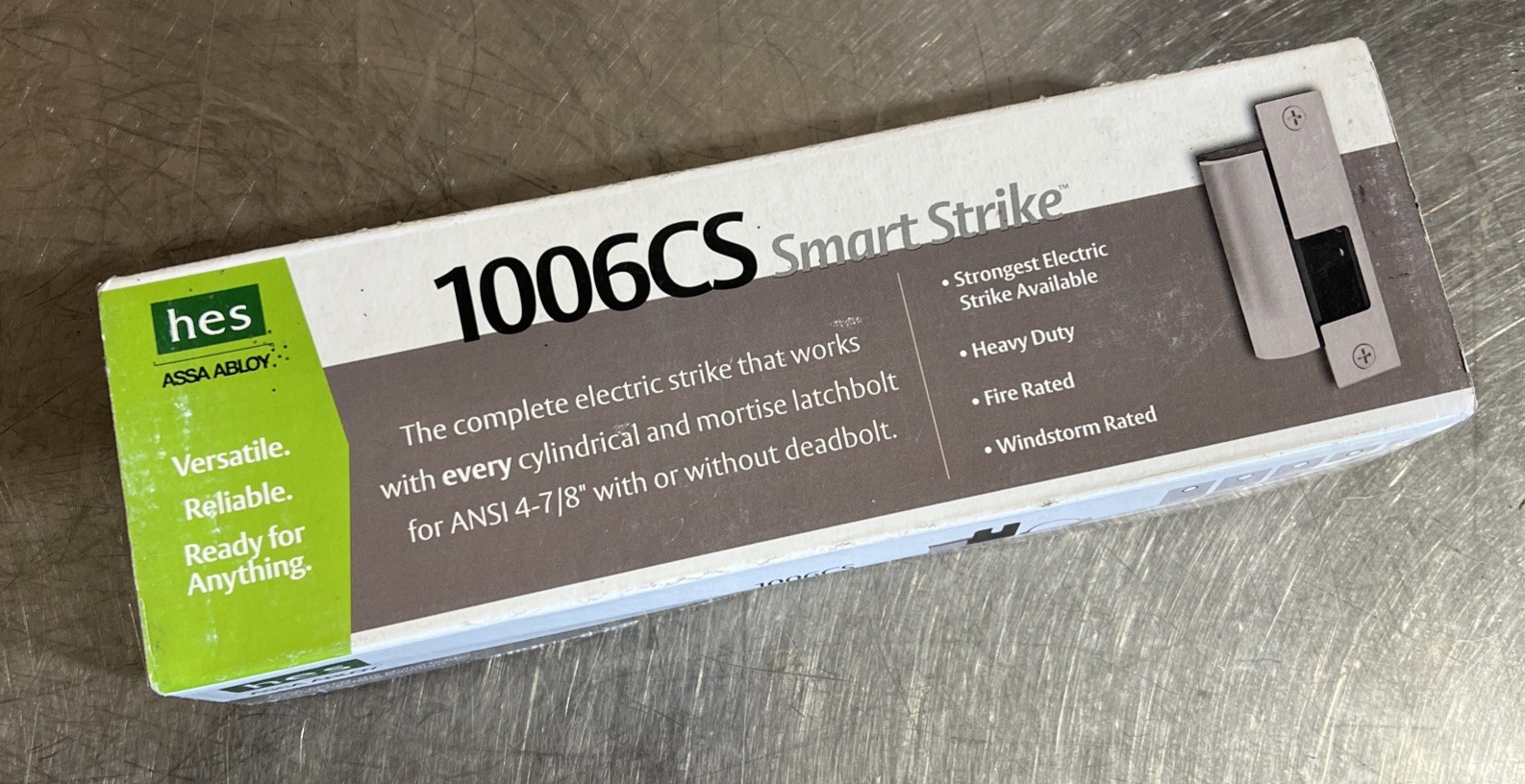 HES 9400-12/24D-630 Electric Strike,9 in. Hx1/2 in. D 49AV57
