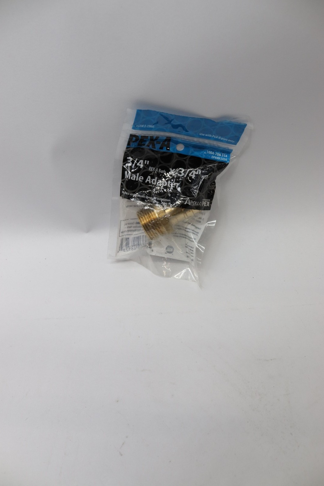Apollo Male Adapter Brass 3/4 in. PEX-A Barb x 3/4 in. MNPT EPXMA3434