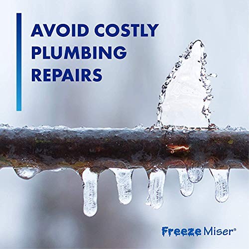 Freeze Miser Outdoor Faucet & Spigot Protection – One Size, White