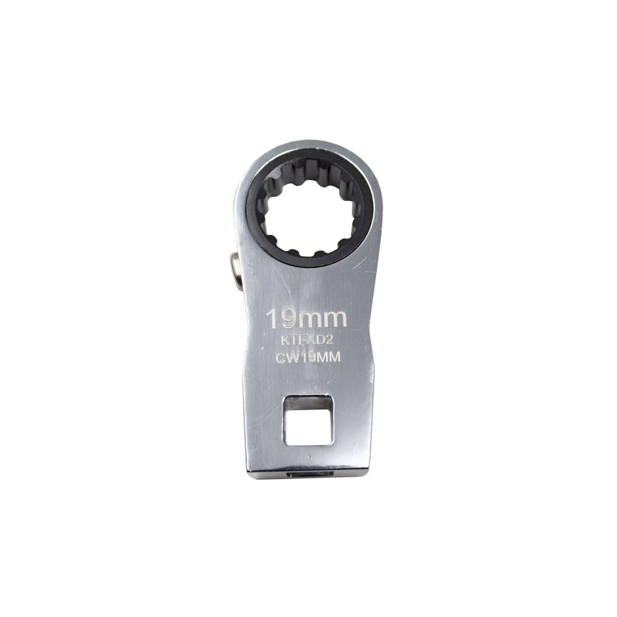 K Tool International Ratcheting Crowfoot Wrench 19mm 3/8 Inch Drive BCWZ191