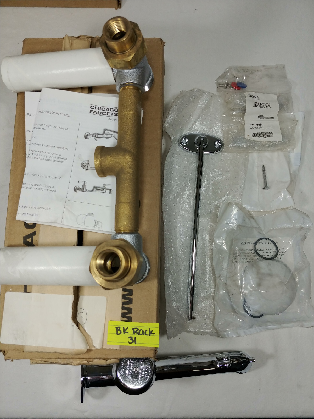 Chicago faucets 782-VB369CP Service sink faucet in Chrome