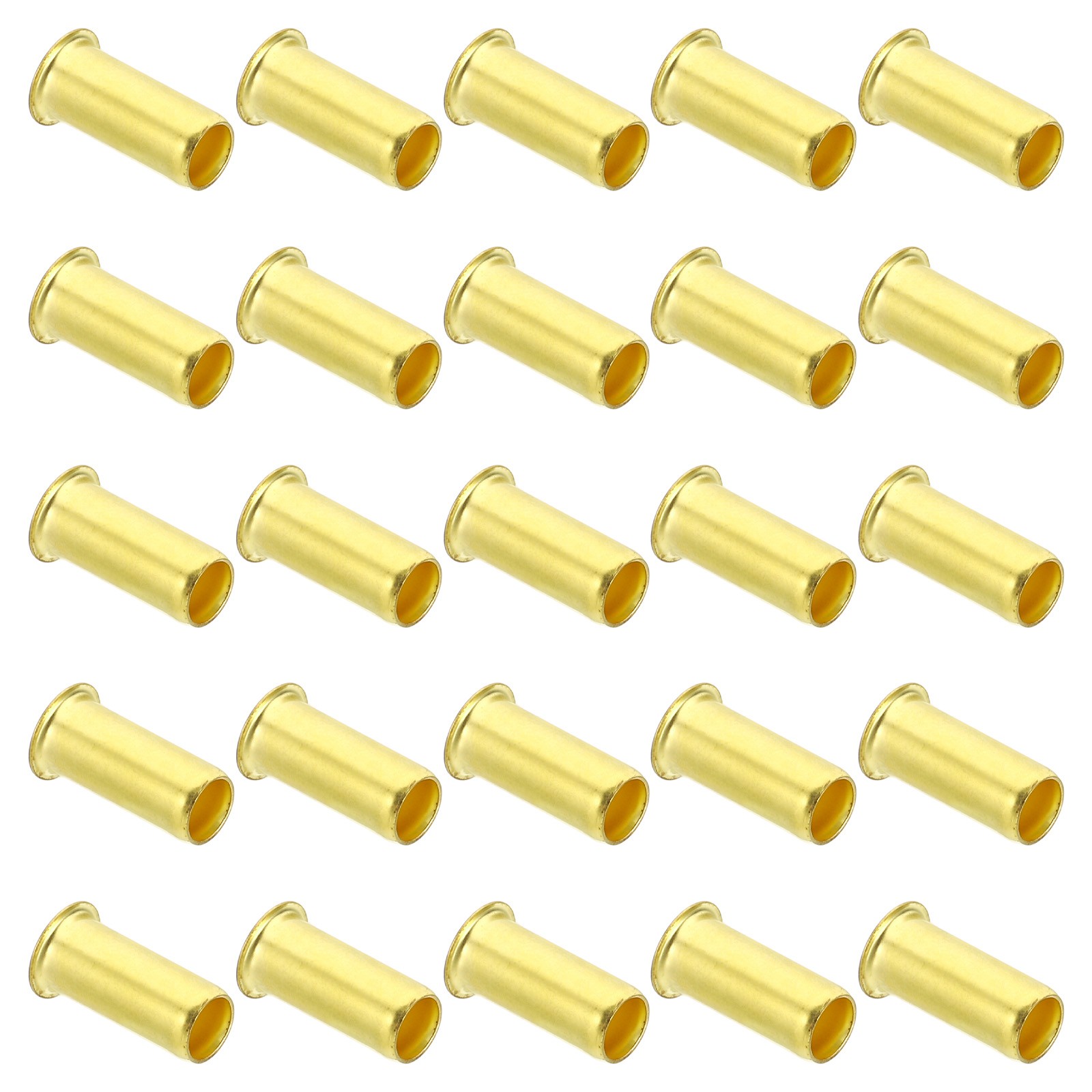 40Pcs Brass Compression Insert Compression Insert Tube Support for 5/16″ OD Tube