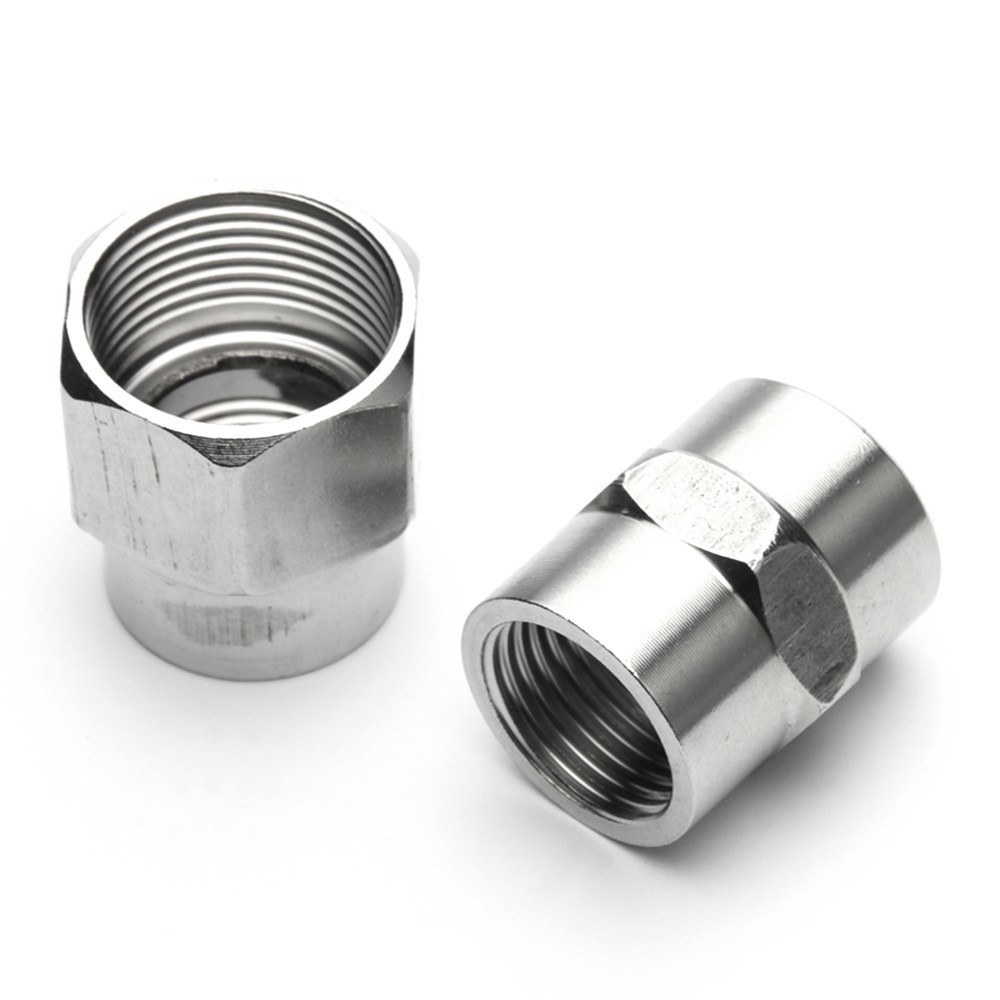 201 Stainless Steel Coupling Female Pipe Fitting Reducing Muff Coupler Connector