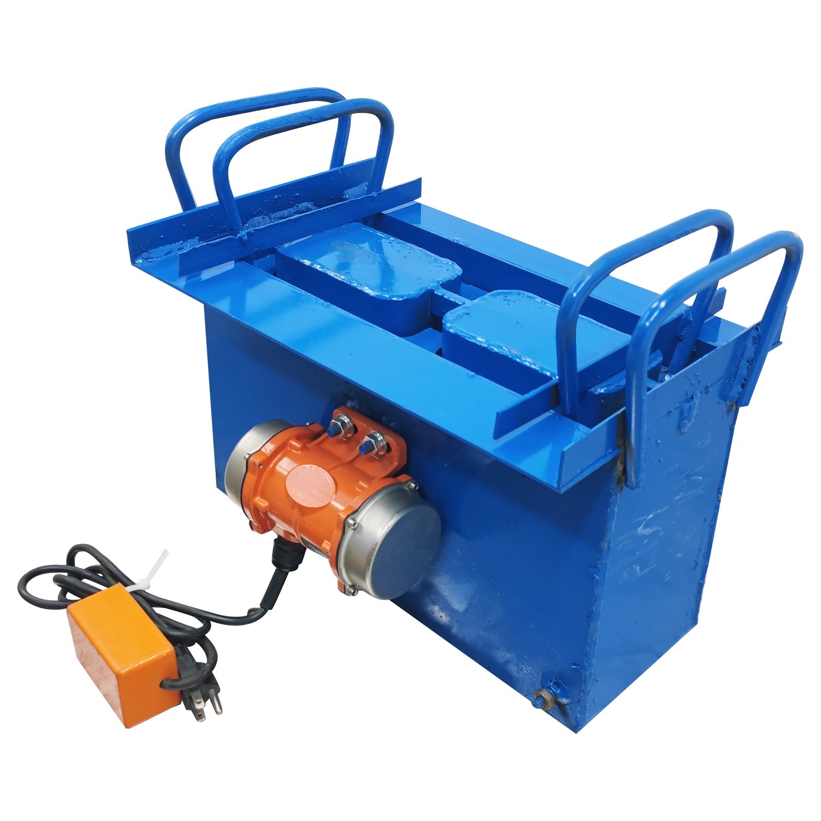 H2 Manual Hollow Soil Block Brick Molding Machine 400x150x200mm 45times/min 110V