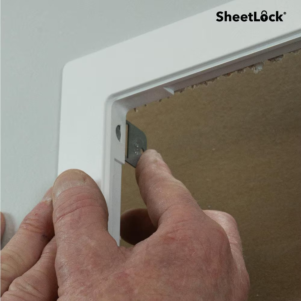 Access Panel Door Wall Ceiling 6×9 Inch Plastic Removable Paintable White Frame