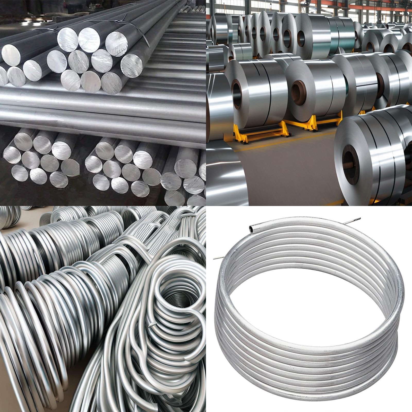 Vigorous 3/8″ OD Aluminum Coiled Tubing, Seamless Round Pipe 1060, 0.04″ 10FT