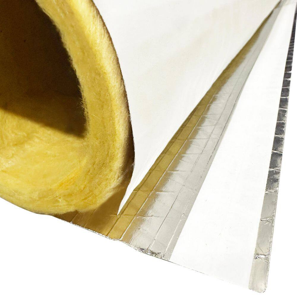 1 In. X 3 Ft. Fiberglass Self-Sealing Pre-Slit Pipe Cover