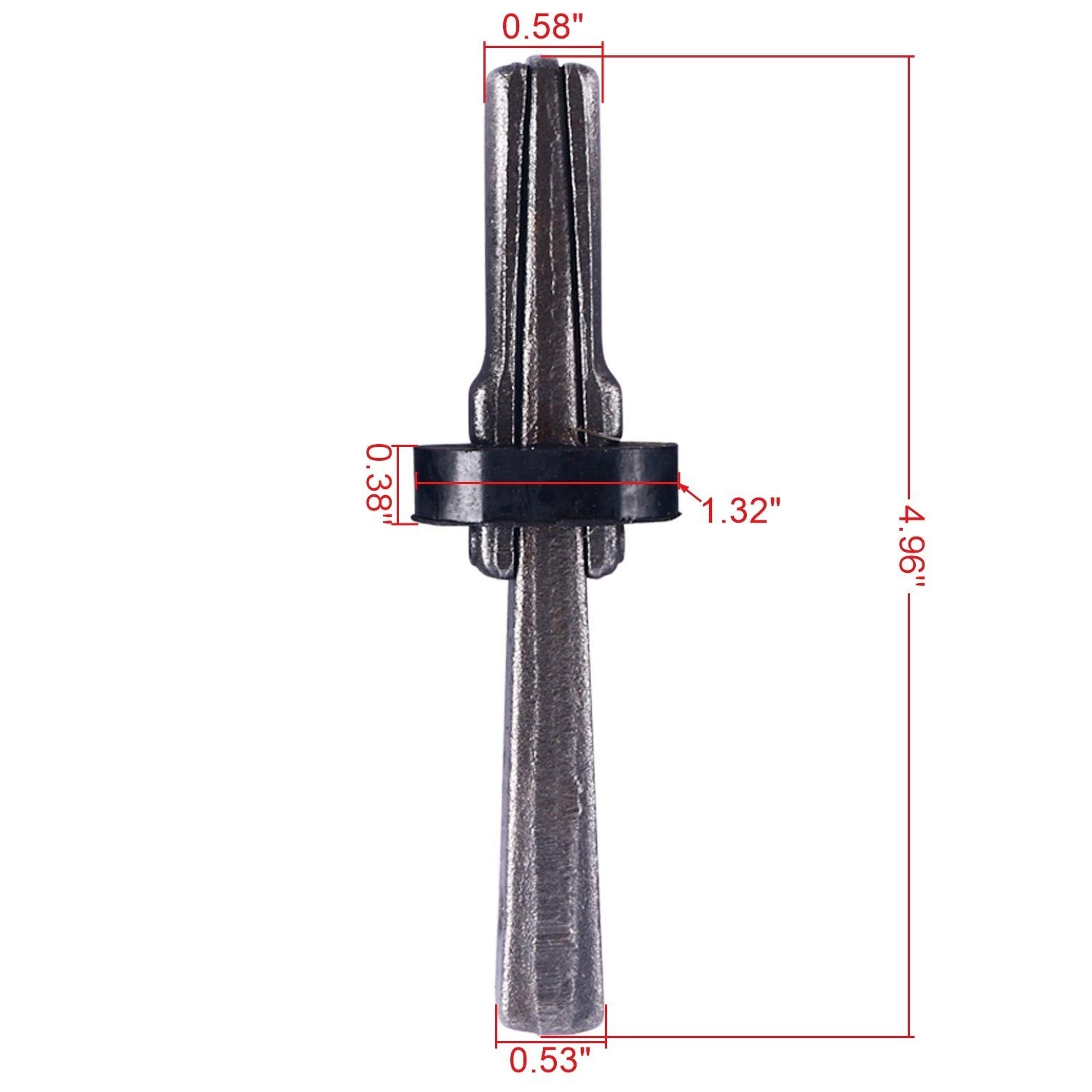 YaeTek 7 PCS 9/16 Plug Wedge Feather Shims Concrete Marble Granite Rock Stone…