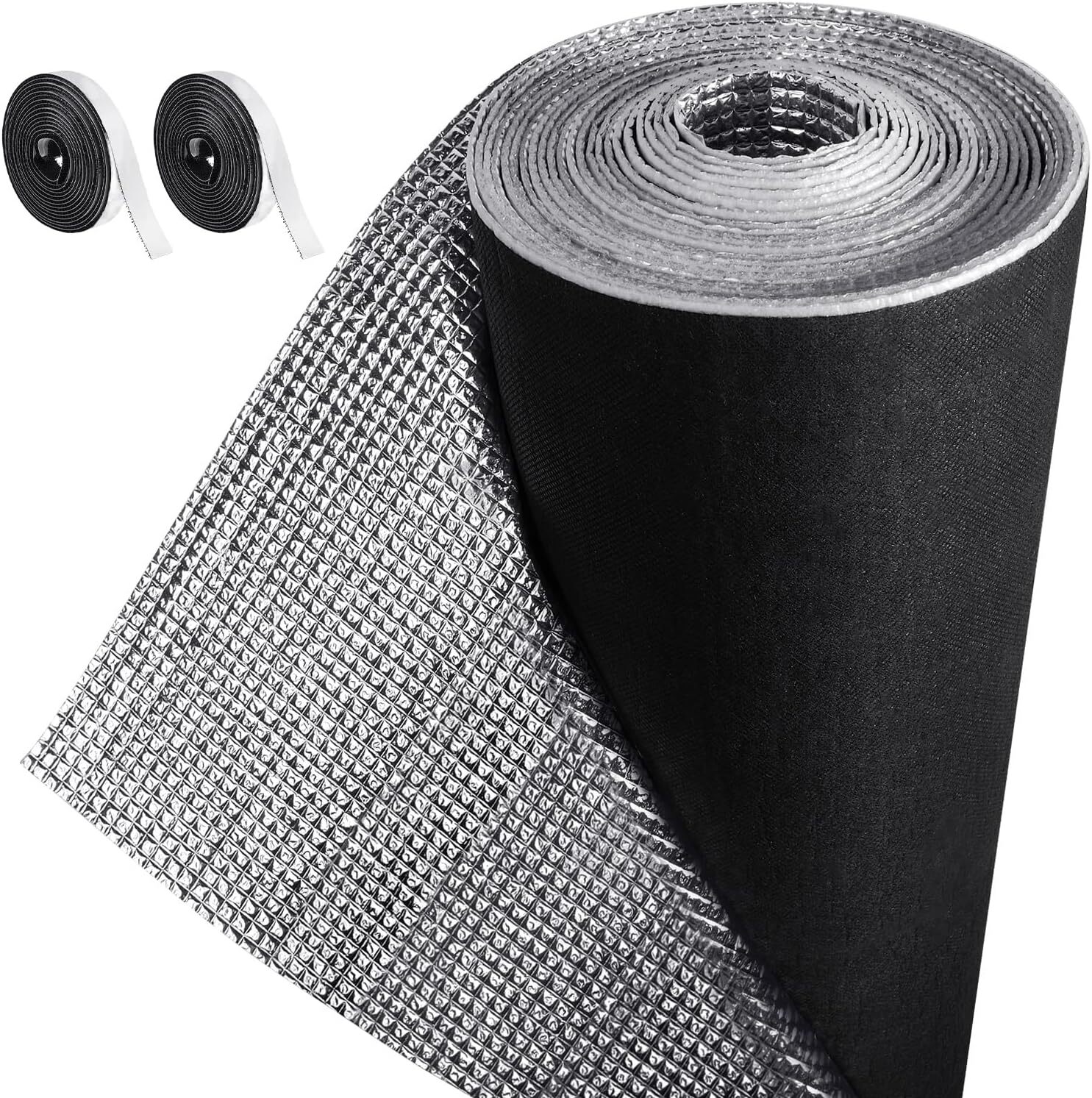 Frienda Double RV Door Window Shade Cover Blackout Reflective Insulation Roll 78
