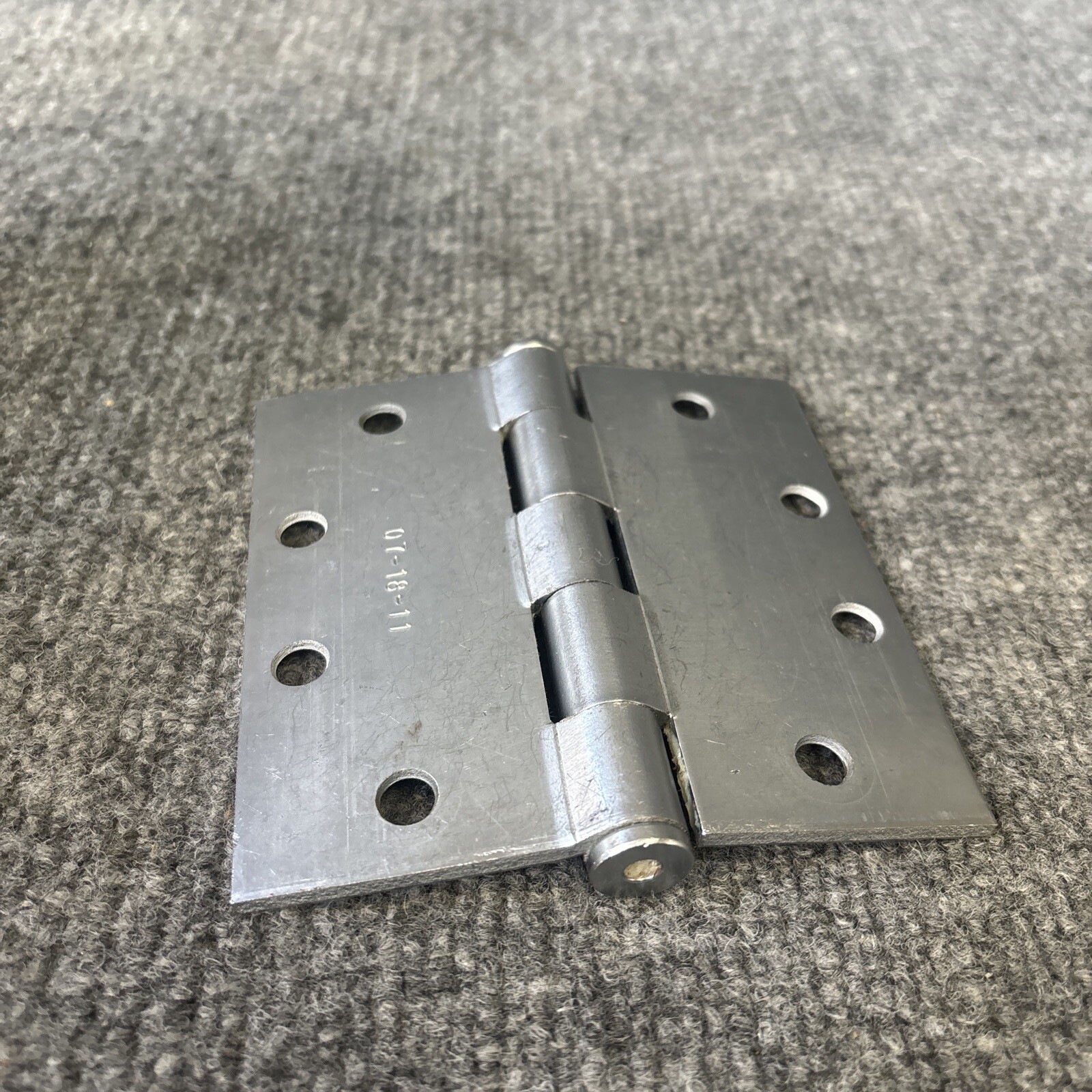 Lot of 7 – Hager 1279 4-1/2″ x 4-1/2″ Plain Bearing 5 Knuckle Steel Hinge New