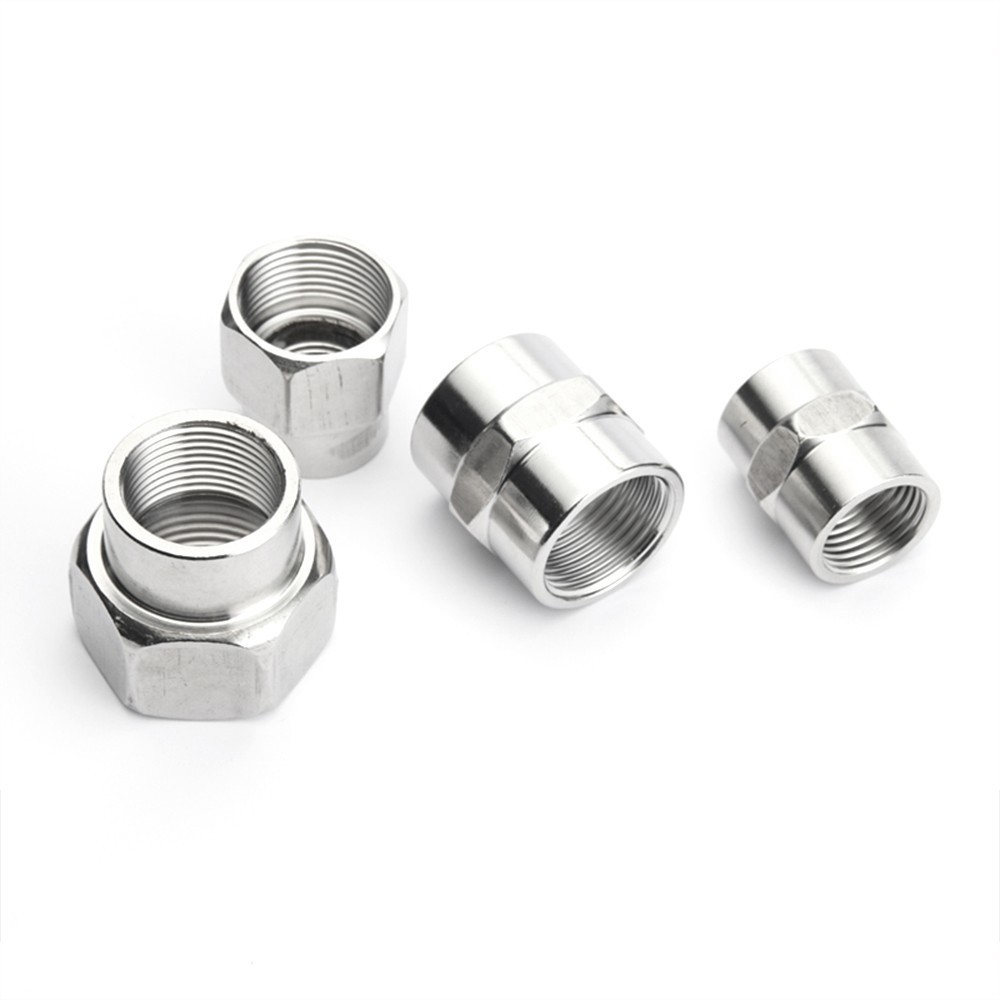201 Stainless Steel Coupling Female Pipe Fitting Reducing Muff Coupler Connector