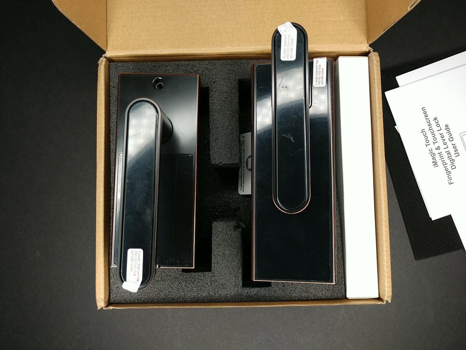 Electronic Fingerprint Door Lock Keypad Entry Door Lock Led Touch Screen Keypad