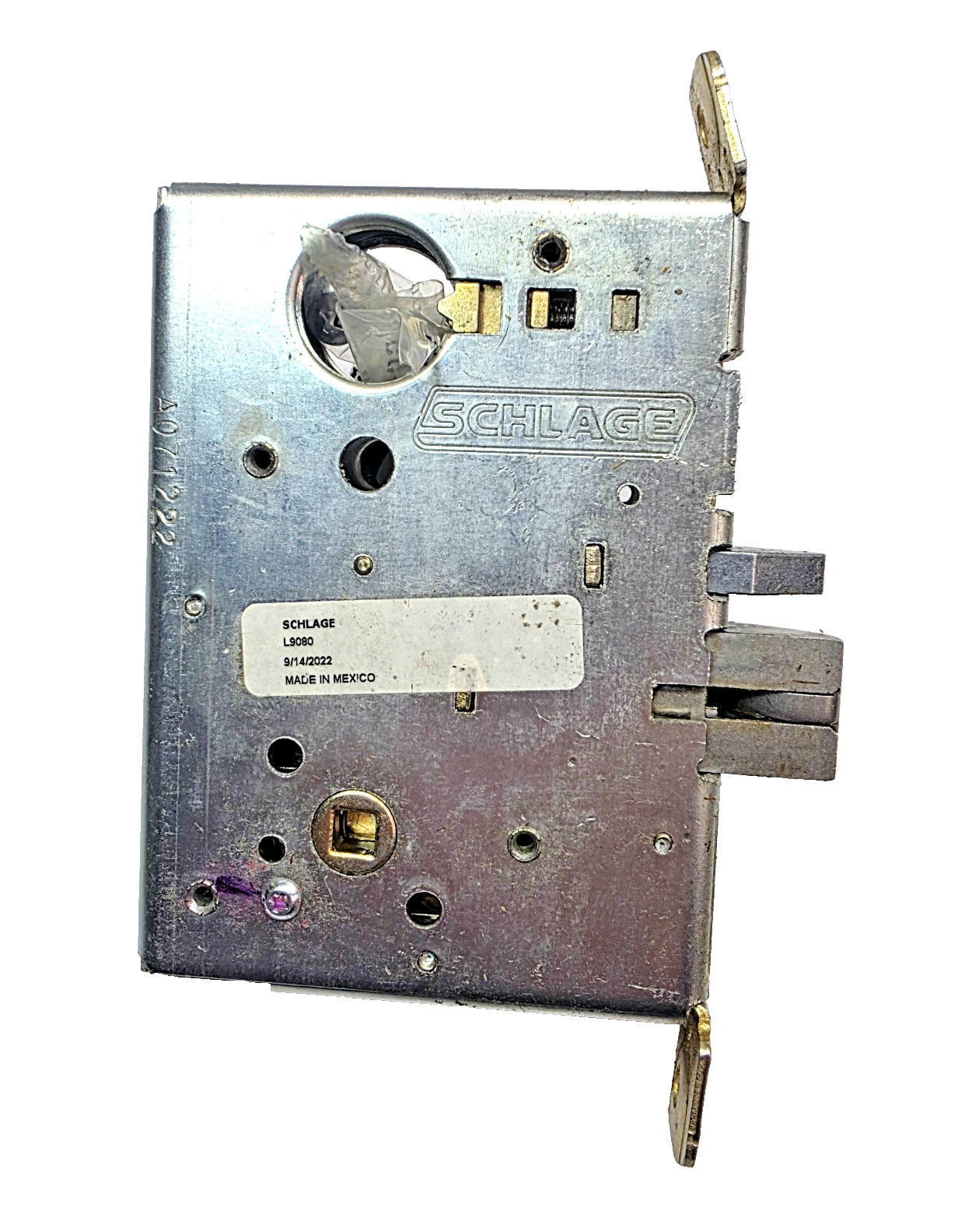 Schlage L9080LBLB LLL RH Store Room Mortise Lockset Lock Body 1-3/4″ DR NOS