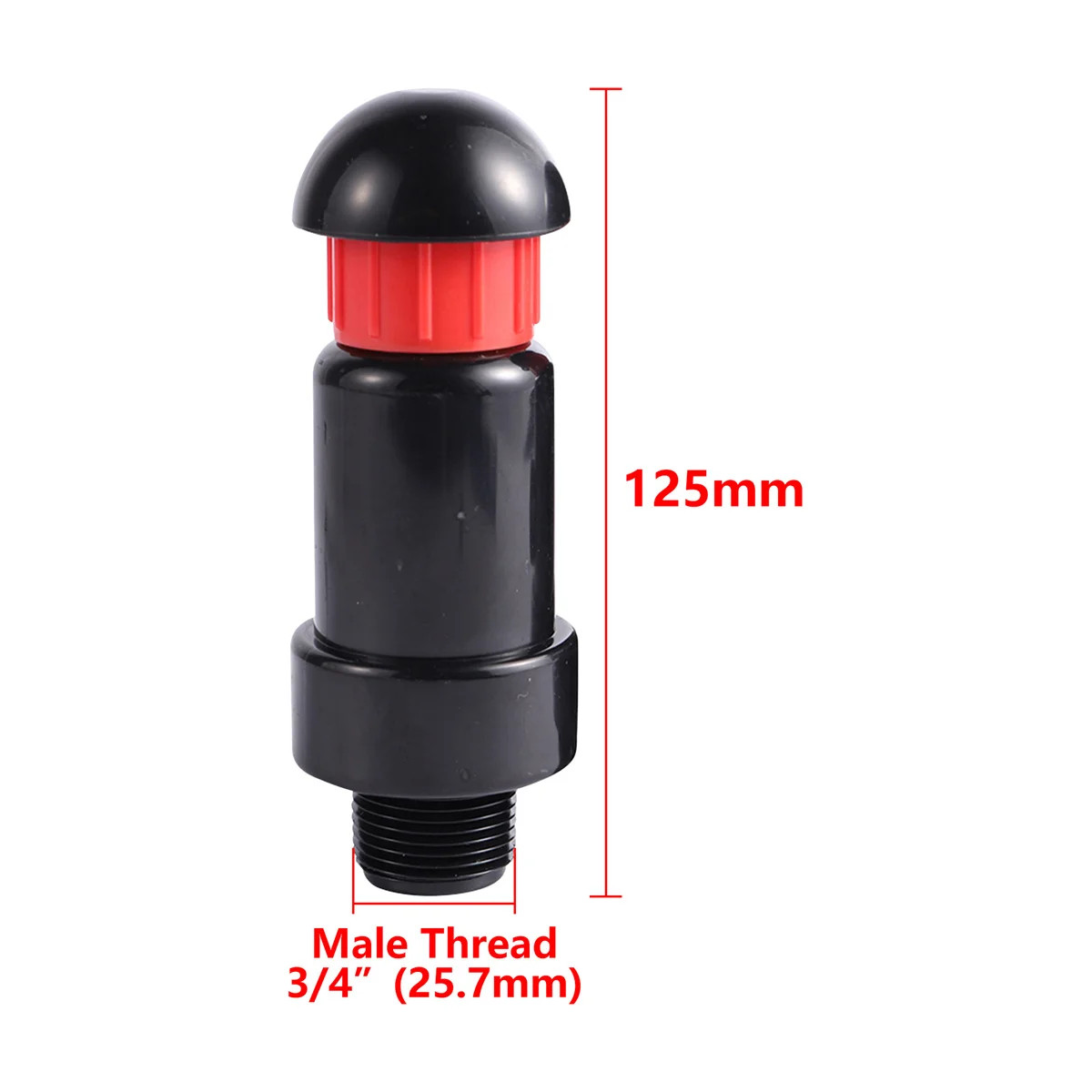 Automatic Intake/Exhaust Valves 3/4″ 1″Male Thread Plastic Connectors Valve Gard