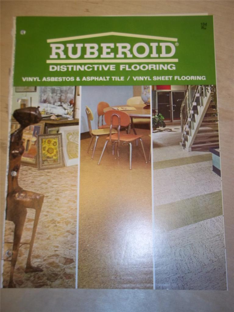 GAF Ruberoid Co Catalog~Flooring~Vinyl Asbestos Tile~1967