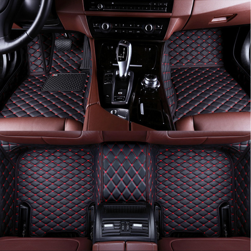 Custom 3D Car Floor Mat for Audi A4 B7 B8 8KH Sedan B9 8WH Allroad Auto Carpets