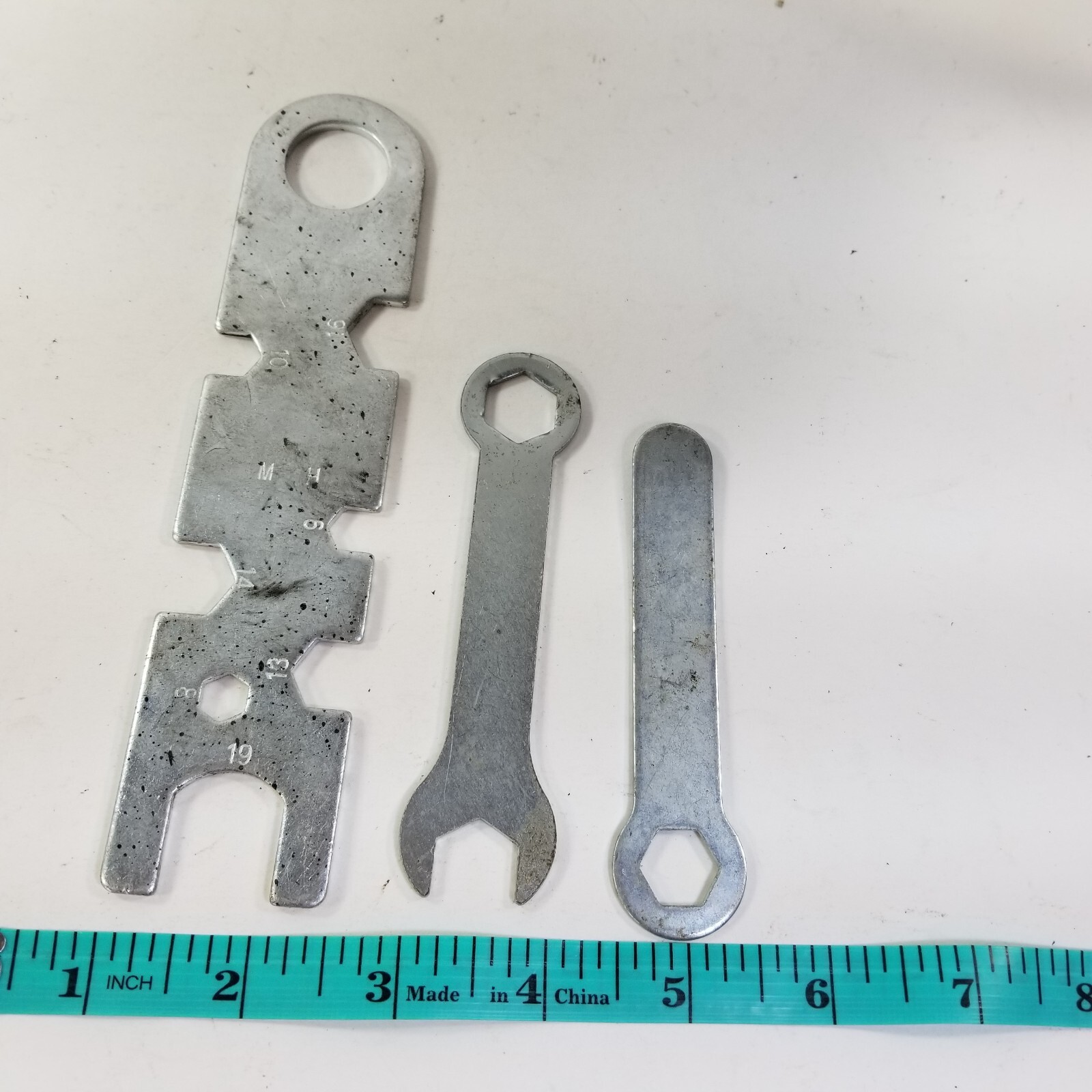 Lot of 3x Paint Spray Gun Multi-Wrench Tools Spanner 1 Swissmex 2 Unbranded