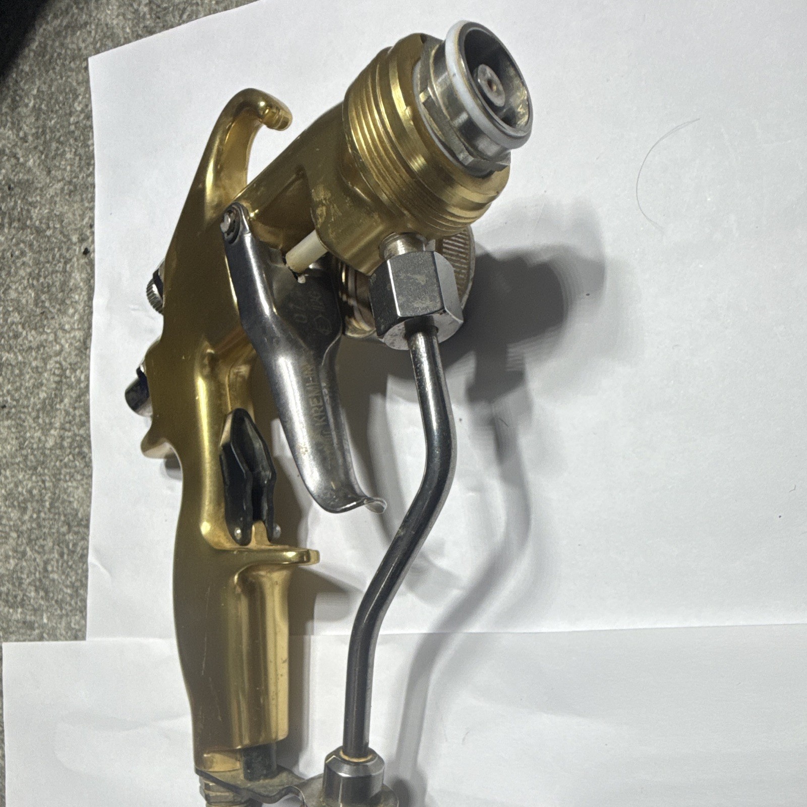 Kremlin MVX Paint Spray Gun Gold Industrial Coating Spray Gun Parts/Repair