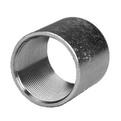(1 pc) Galvanized Rigid Coupling Tubular Threaded 1-1/4″ inch Connector Fitting