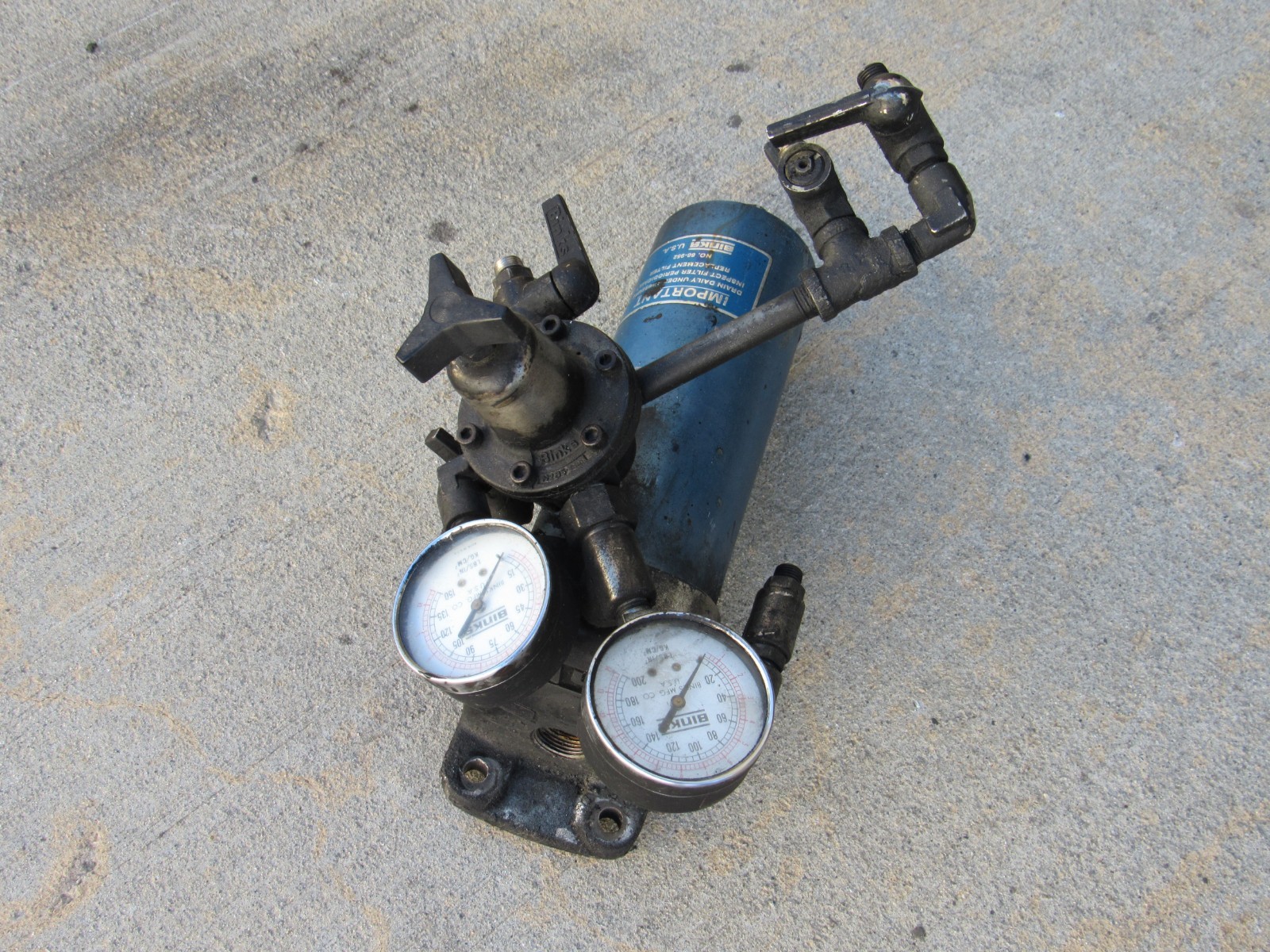 Binks Oil Water extractor paint regulator separator 86-952 85-200 86-948 filter