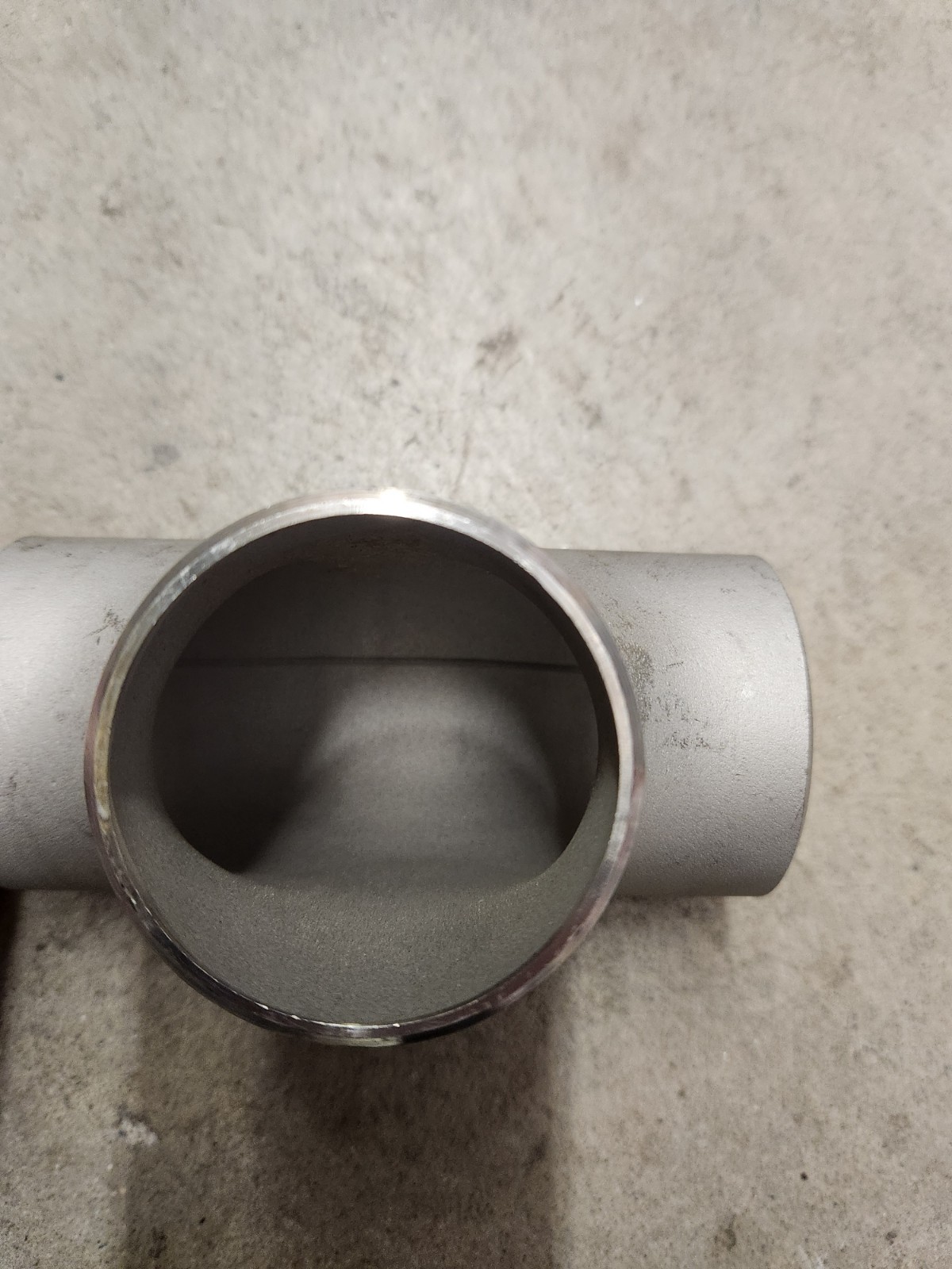 2″ Schedule 10 304 Stainless Steel TEE Butt Weld Pipe Fitting