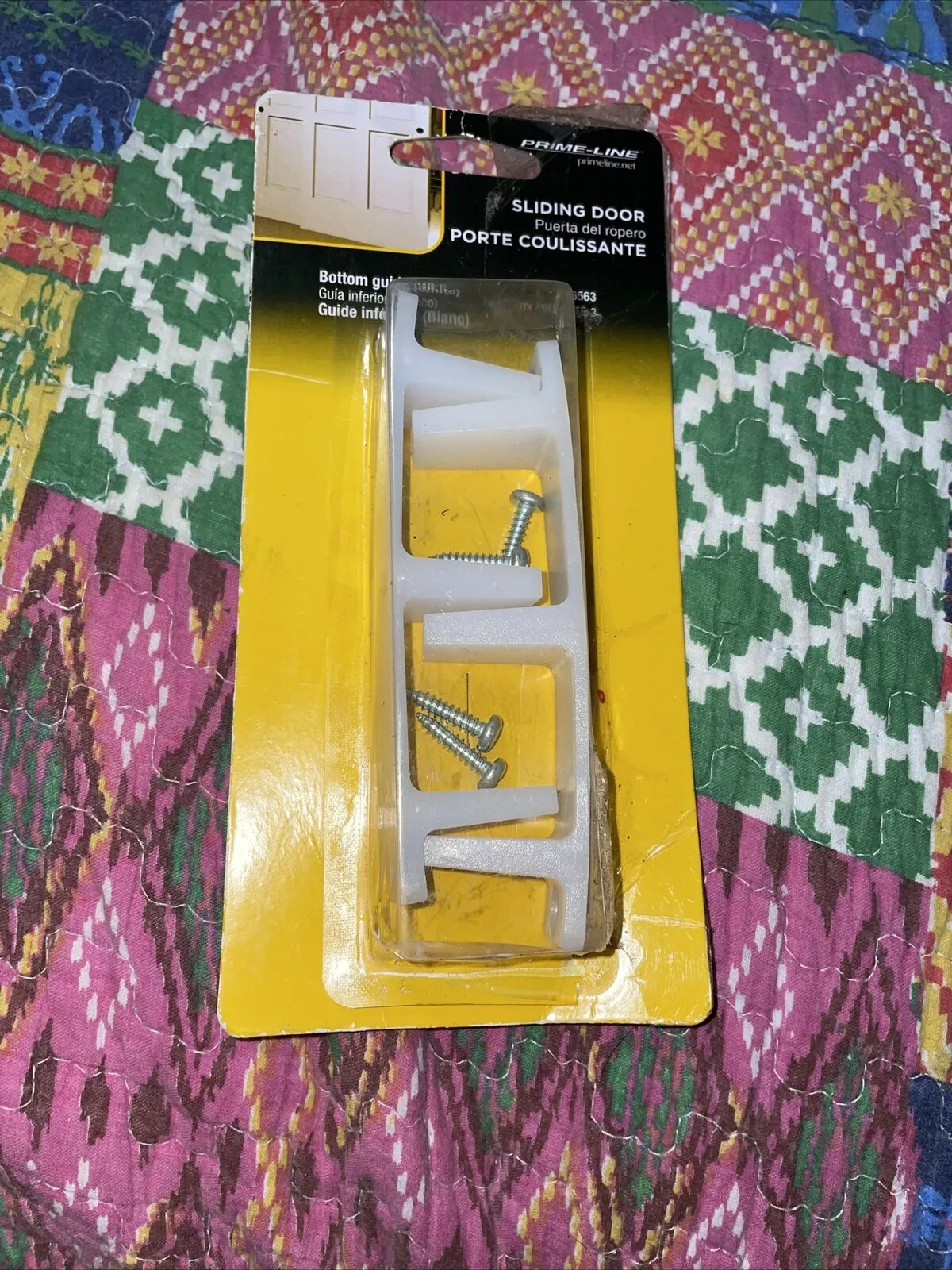 Prime-Line N 6563 Sliding Closet Door Bottom Floor Guide 4-3/16 In. 2 Pack (F)