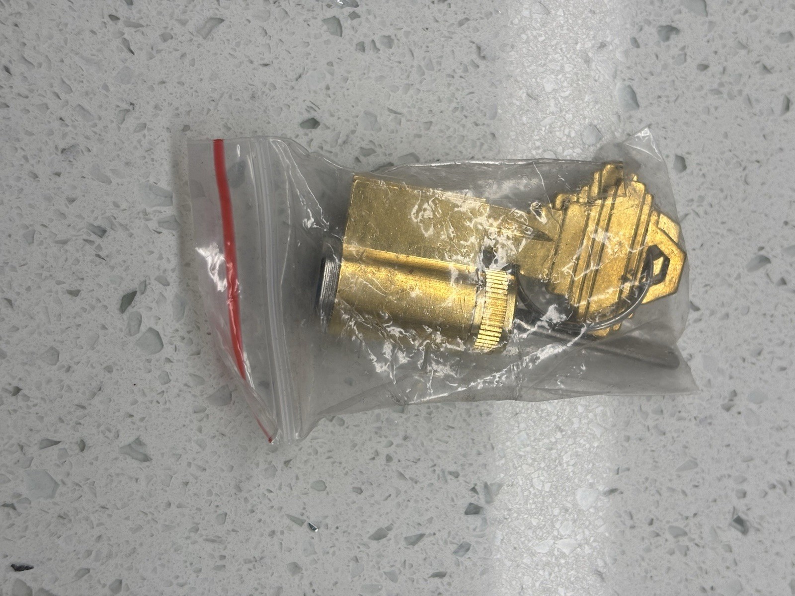 Milgard Sliding Door Exterior Key Lock Replacment Part Tan