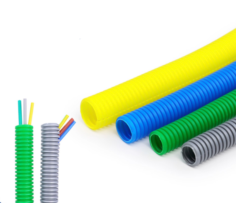 PP Plastic Polypropylene Flame Retardant Corrugated Hose Cable Protection Tube