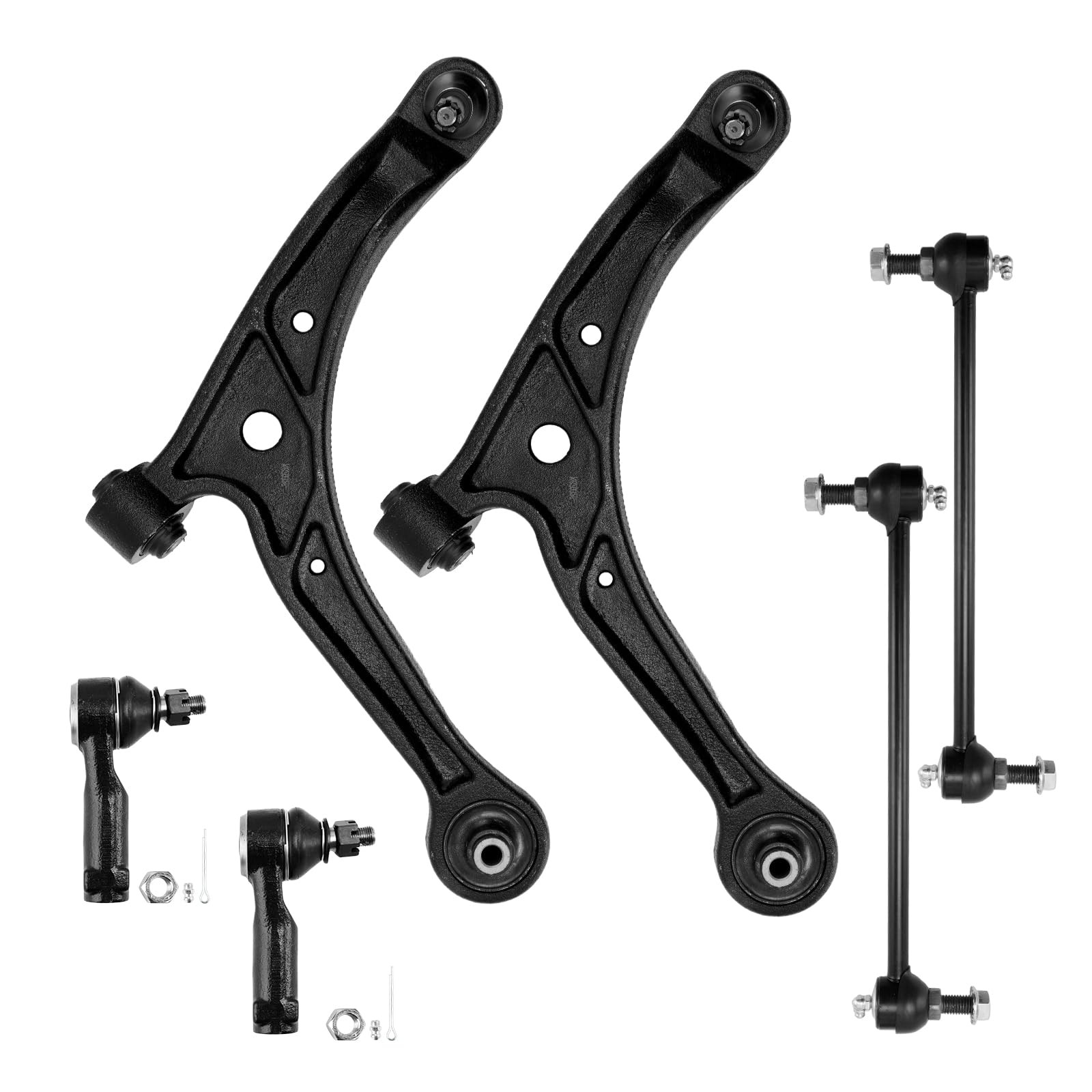 6pcs Front Lower Control Arms Suspension Kit for 1999-2004 Odyssey K620326