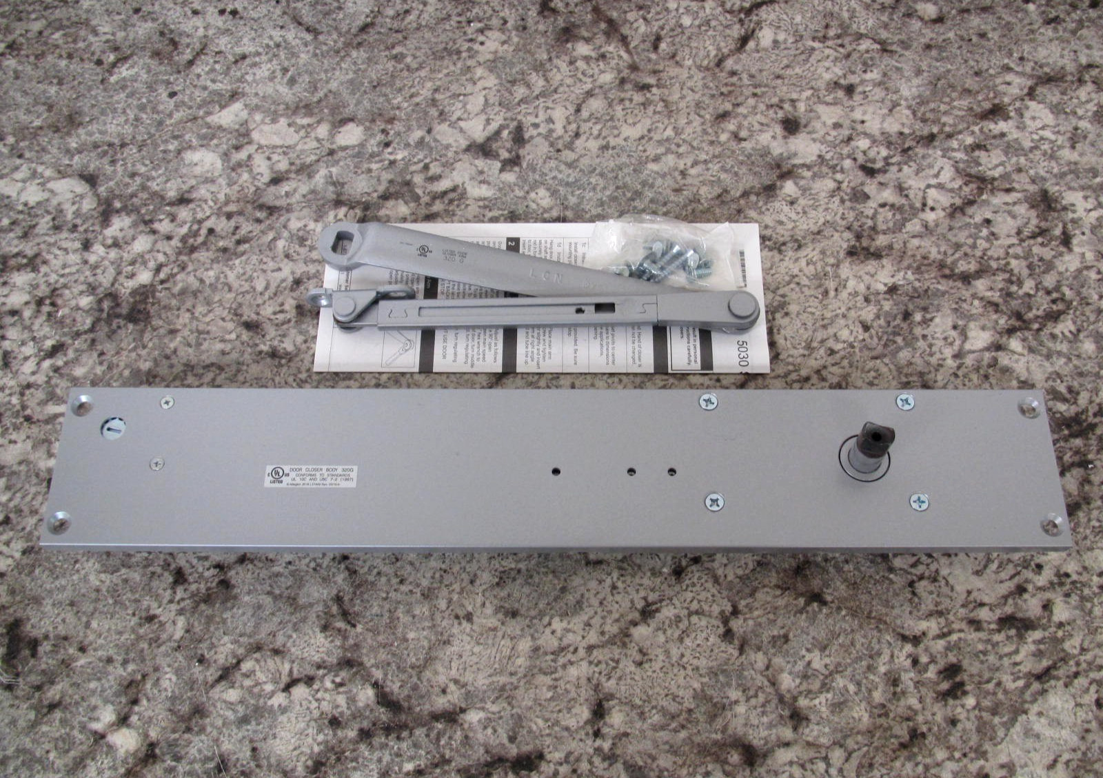New LCN 5030 / 320G RH Heavy Duty Overhead Concealed Door Closer Free Shipping