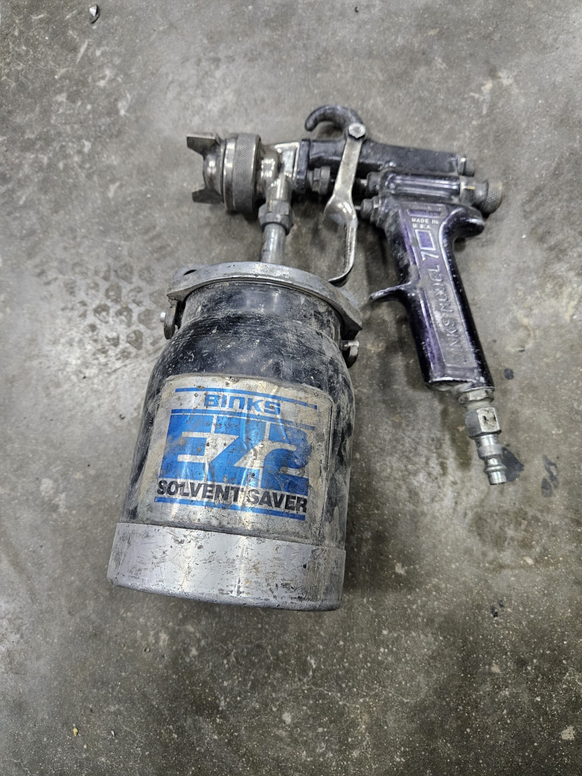 Binks Model 7 Paint Spray Gun Craftsman