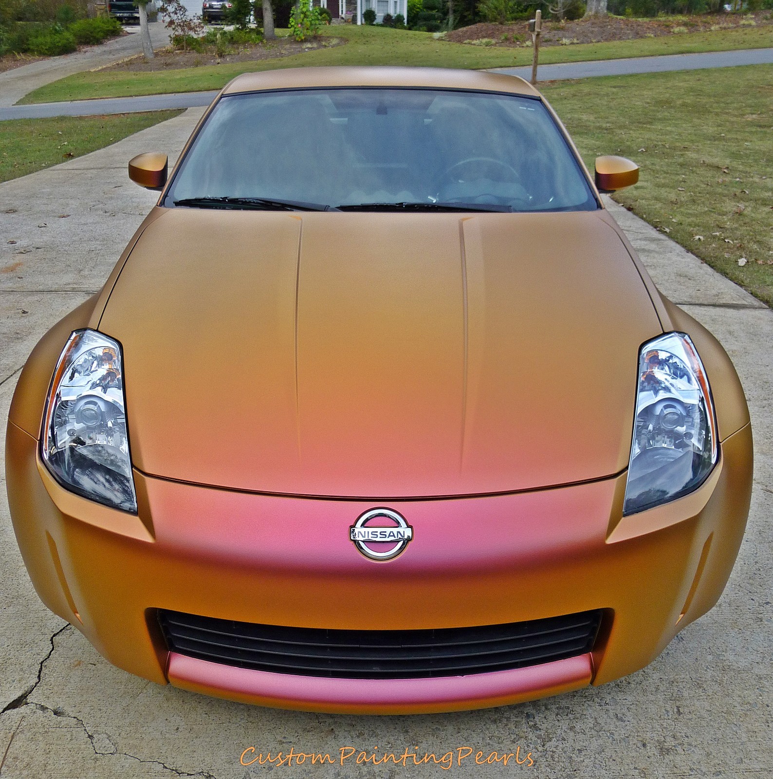 Ragin Hawaiian Chameleon Pearl Pigment Automotive Clearcoat Lacquer Urethane PPG