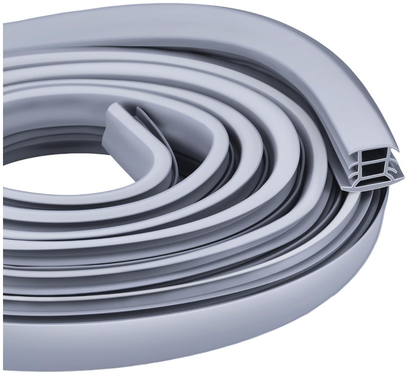 Flexible EPDM Rubber Strip (25 ft Long and 1-1/2 ‘ Wide for 1-1/4“ -1-1/2’ Crack